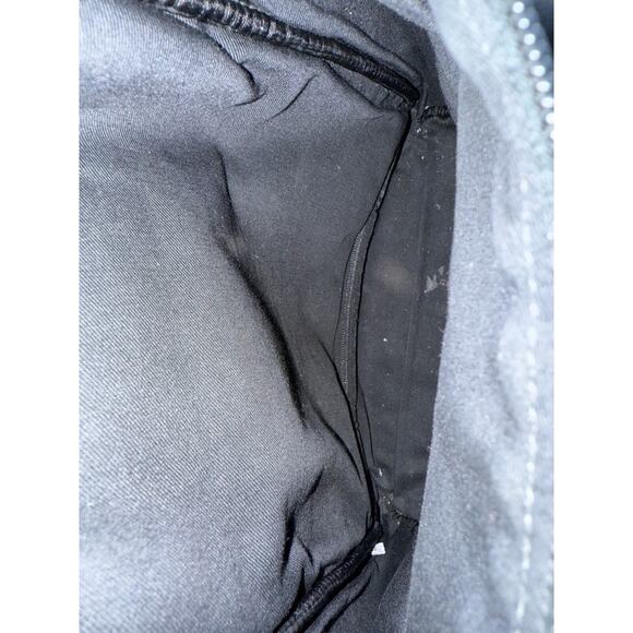 Vintage Kate Spade Zip Nylon Black Backpack 90s Y2K - Picture 6 of 6